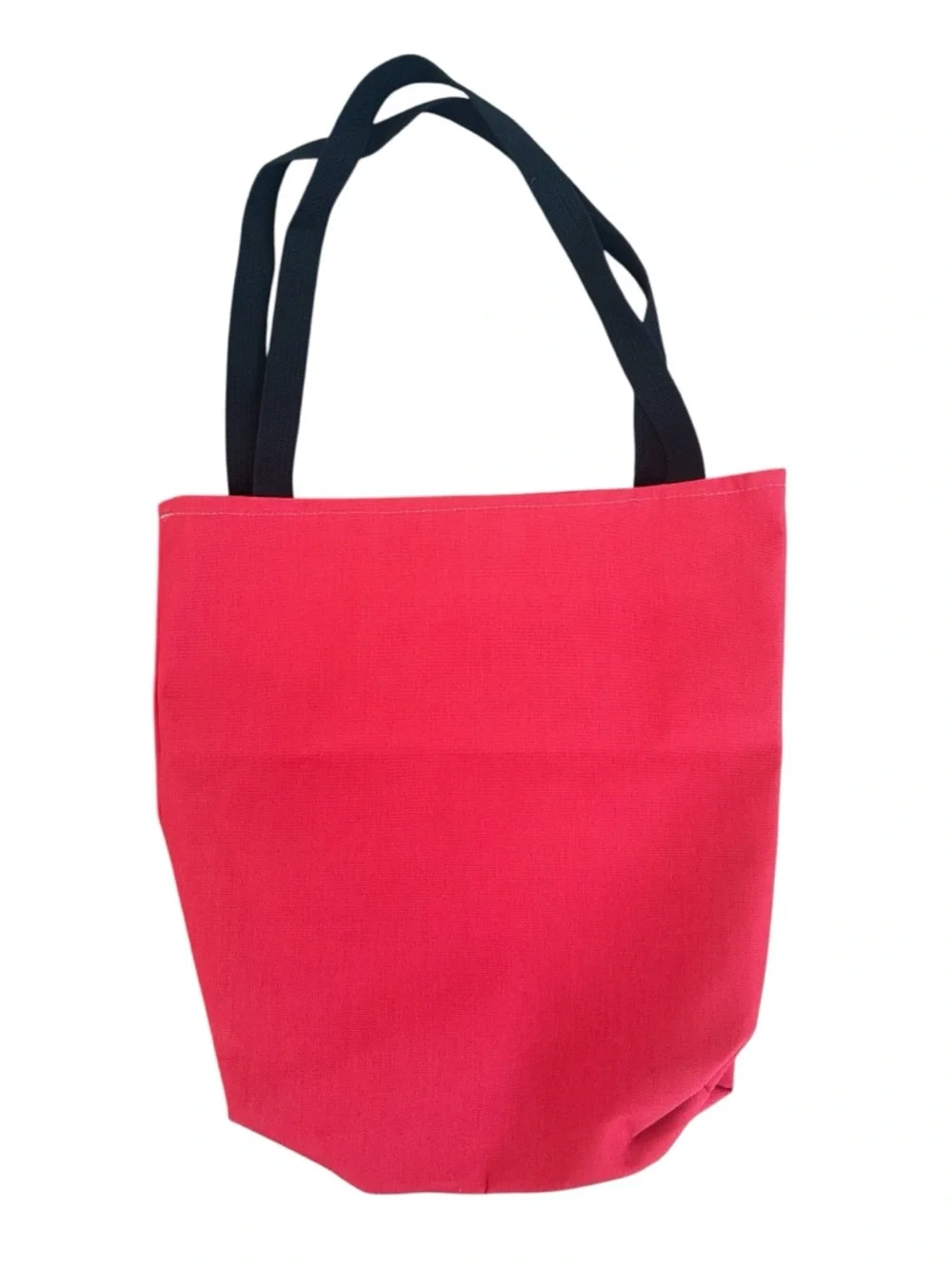 Red Graphic Pinup Girl Canvas Beach Tote Bag Beach Market Bag